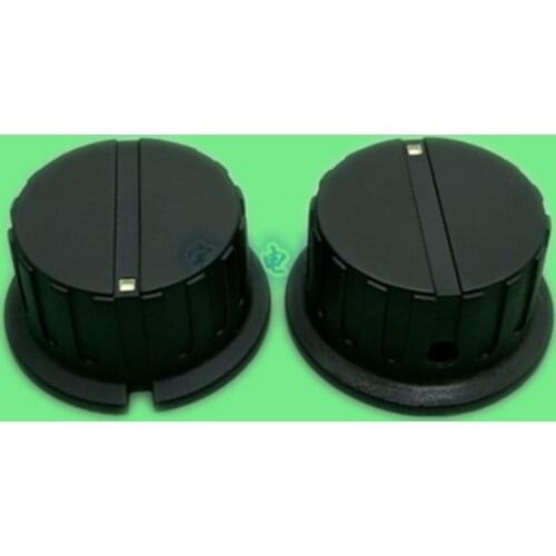 5 Piece Knob PN-8C cap black plastic copper core knob cap 35 * 18mm round inner hole 6.35mm