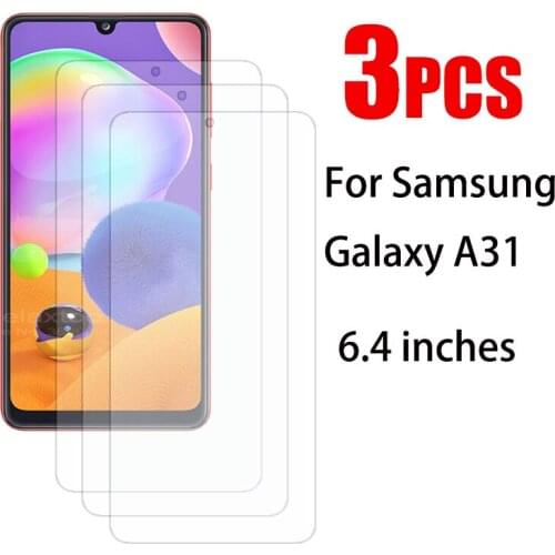 9H Transparent Tempered Glass for Samsung Galaxy A31 screen protector for samsung sumsung galax a31 a31 Glass Film sumsung a31