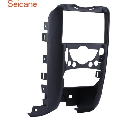 Seicane Double din Car Radio DVD Player Fascia Frame for BMW Mini Cooper R55 R56 R57 Trim Panel Installation Kit