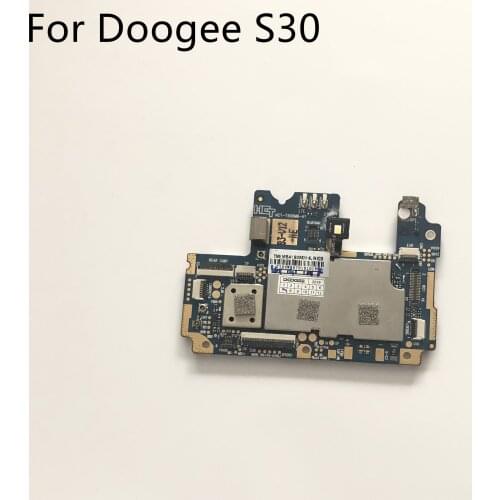 Used Mainboard 2G RAM+16G ROM Motherboard For DOOGEE S30 MTK6737 Quad Core 5.0"HD 1280x720 Smartphone + Tracking Number