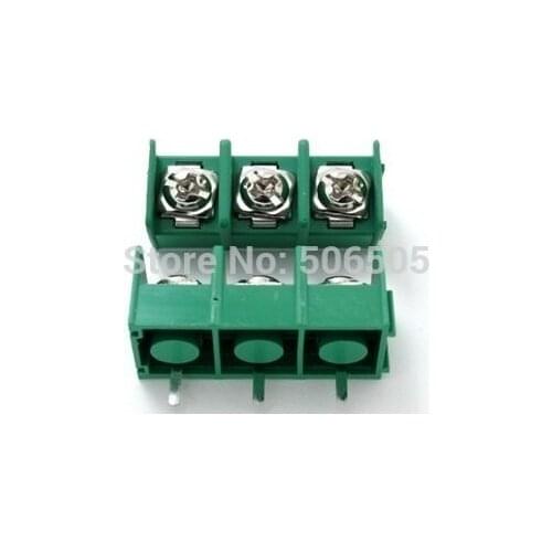 Free shipping Green KF8500-3P 3Pins Plug-in Terminal Block Connector 8.5mm 300V/20A Pitch PCB Mount 20pcs/lot