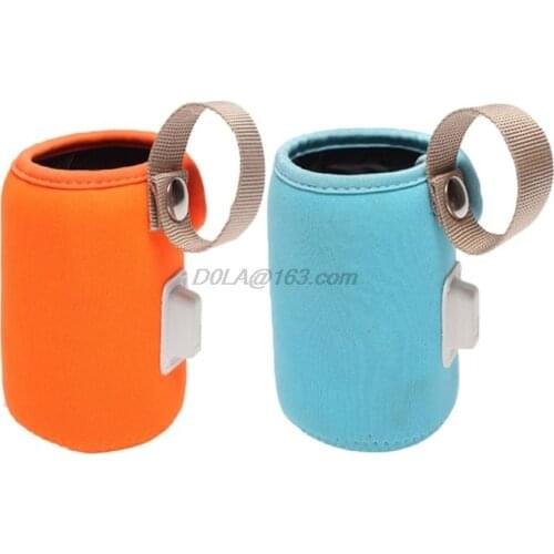 USB Baby Bottle Heating Cover Anti-scalding Anti-slip Insulation Bag Car Portable Milk Warmer