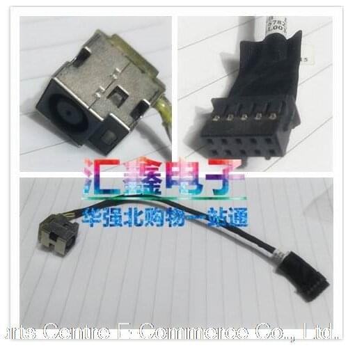 For HP DV6-7000 DV7-7000 TPN-W108 W108 TPN-W109 W109 DC Power Jack Charging Cable Wire Cord Connector