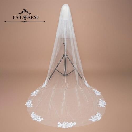 Свадебные длинные фаты FATAPAESE China At AliExpress