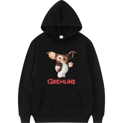 2021 Hot Sale New Wear Gremlins Gizmo Mogwai Monster Hoodies Fashion Style Cotton Oversized Clothing Harajuku Casual Streetwears