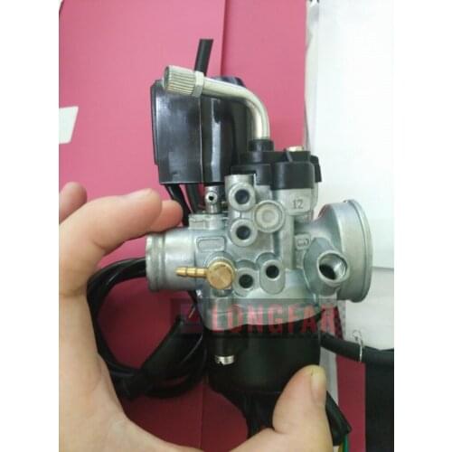 Carburetor for Piaggio Typhoon 50 2T A/C scooter, 12 mm, Electric Choke #8 E-choke For Gilera Typhoon 50 Piaggio DIESIS S Vespa