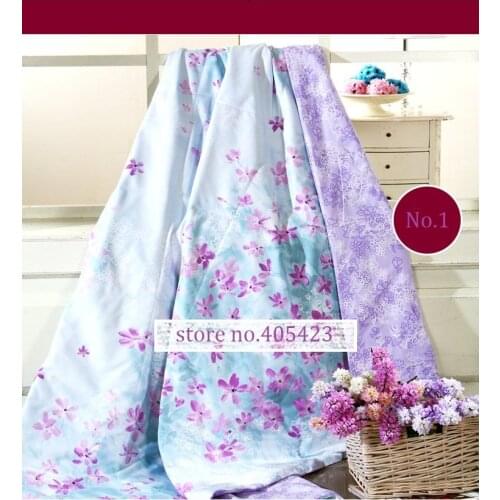 Summer size:200*230cm (filling weight:0.4KG)100% natural tussah silk quilt Chinese real silk bedding quilt