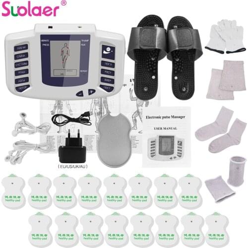 New Healthy Care Full Body Tens Acupuncture Electric Therapy Massager Meridian Physiotherapy Massager Apparatus Massager Body