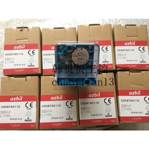 AZBIL Yamatake pressure switch C6097A0110, C6097A0210, C6097A0310, C6097A0410
