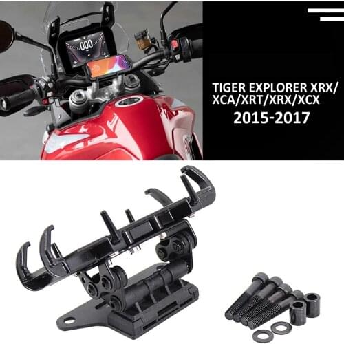 Fit For Tiger Explorer XRX/XCA/XRT/XRX/XCX 2015 2016 2017 Motorcycle Phone Navigation GPS Plate Bracket Holder