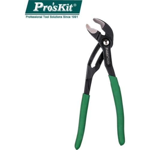 ProsKit 10" Multifunctional Water Pump Pliers Quick-Release Pipe Universal Wrench Grip Pipe Wrench Plumbing Pliers Hand Tools