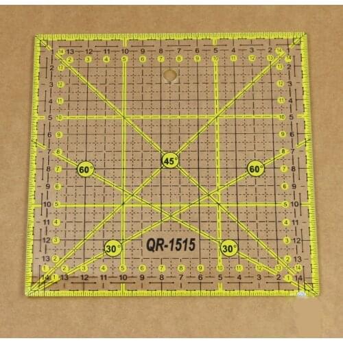 Transparent Quilting Sewing Patchwork Ruler Cutting Tool Tailor Craft DIY Multi-functional patchwork ruler