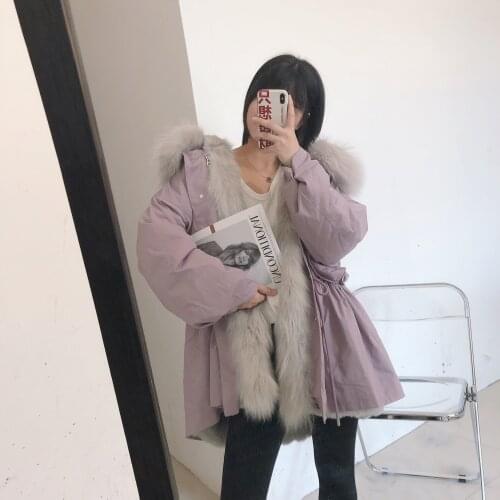 Шубы из натурального меха RosEvans China At AliExpress