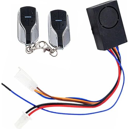 1 *Control Box & 2 *Remote Control 36-72V Anti-Theft Lock Alarm Smart Induction Electric Wireless Remote Control With Lock
