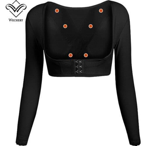 Arm Shaper Underbust Push Up Shapers Top Women Posture Corrective Underwear Body Slimmer Shapewear