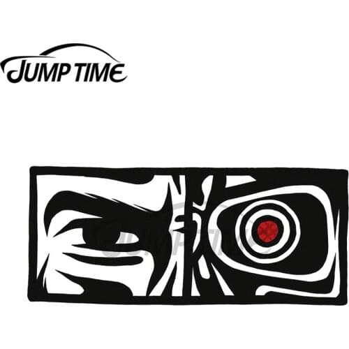 JumpTime 13 x 3.8cm For The Machine Slap Car Decal Waterproof Car Stickers Vinyl Material Interesting Scratch-Proof Decoration