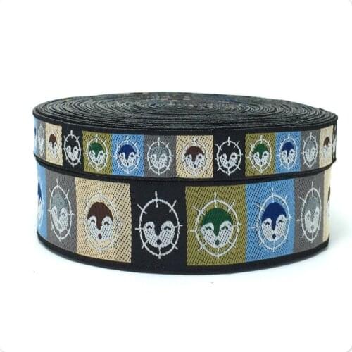 3/8'' and 7/8" 10mm and 22mm 10yard/lots Love to laugh lovely dog Woven Jacquard Ribbon KTZD16040806