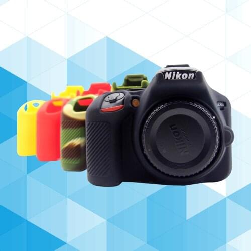 CAENBOO For Nikon D3500 Z6/Z7 D850 D5500/D5600 D7100/D7200 D750 Camera Bag Soft Silicone Rubber Protective Body Cover Case Bag