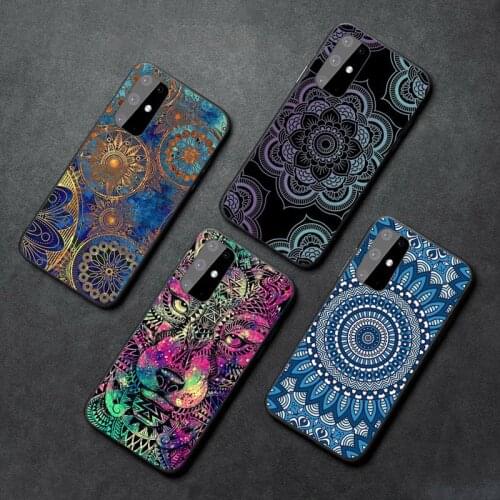 Mandalas Pattern Phone Case For Samsung galaxy A S note 6 7 8 9 10 20 30 50 51 70 edge plus lite shell funda