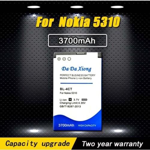 3600mAh Model [ BL-4CT ] Li-ion Phone Battery for 6600F Nokia 5310 5630XM 7212C 7210C