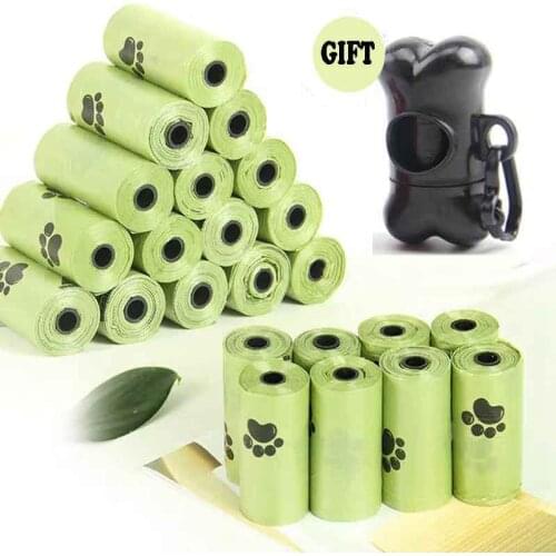 Biodegradable Bags For Shit Zero Waste Recogedor De Popo Mascota Perro Dog Waste Poop Bags Eco-Friendly Pooper Scoopers & Bags