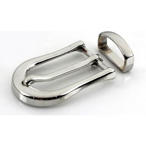 1pcs 20mm Metal Tri Glide Belt Buckle Middle Center Bar Mens Single Pin Buckle Leather Belt Bridle Halter Harness Adjustment