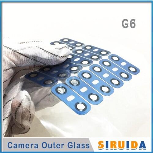 New real glass Back Camera Glass lens for LG G6 H870 H871 H873 H870K H870S H870DS Camera Lens Cover with 3M adhesive sticker