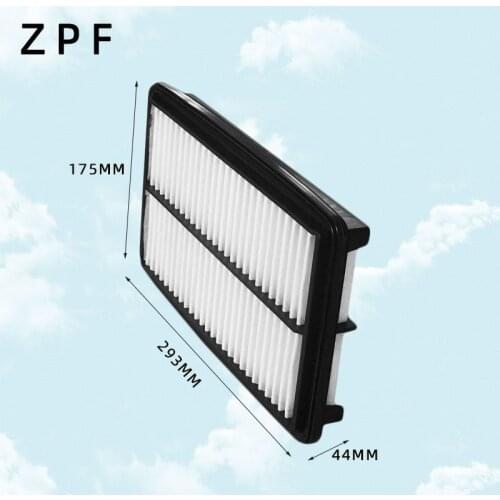 Free Shipment A1662 Factory Outlet 17220-5J6-A00 High Quality Non-woven Car Air Filter for ACURA MDX 293*175*44mm