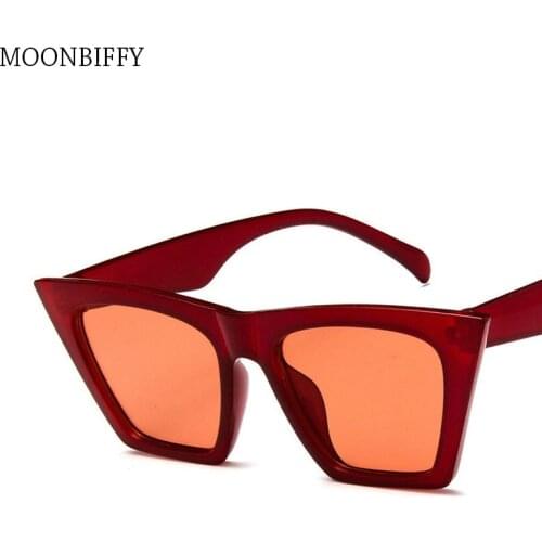 Big Star Personality Cats Eye Sunglasses, Glamorous Sunglasses In Europe and America, Trendy Sunglasses