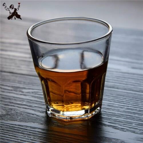 12 Pieces 100ml Toughened Glass Cup Cocktail Glass Whiskey Vodka Shot Glass Drinking Ware Glass Cup Beer Steins Drink Bar Tools