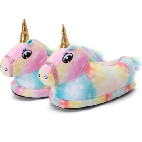 Kigurumi Unicorn Slippers Kids Cartoon Animal Claw Onesies Pajama Baby Home Shoes Boys Girls Women Adult Casual Cosplay
