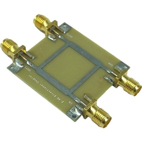 2.4GHZ Directional Coupler Directional Bridge Microstrip Power Divider 3.6DB 15DB 15DB 1 2 3 Port Replacement Accessory