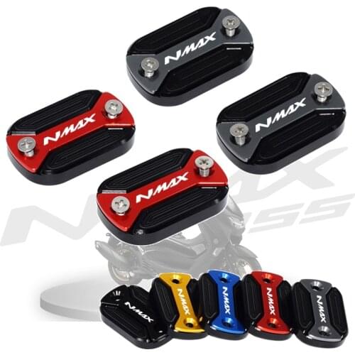 Motorcycle CNC Aluminum front Brake Reservoir Fluid Tank Cover Oil Cap for YAMAHA N-MAX NMAX155 NMAX125 NMAX 125 155 2015-2020
