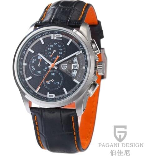 PAGANI DESIGN Mens Chronograph Watches Men Luxury Brand Quartz Sport Wristwatch Dive 30m Casual Watch relogio masculino PD-3306