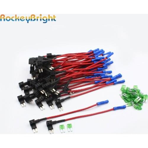 NEW Add A Circuit Fuse Tap Piggy Back Micro Blade Fuse Holder ATO ATC ACU with 10A Fuse as a gift