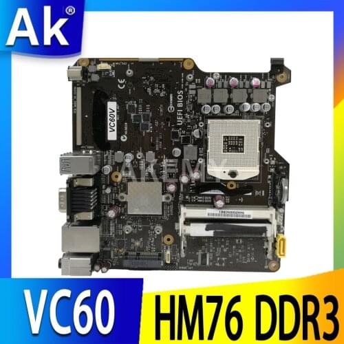 For ASUS VC60 Mini-iTX/3 generation DC power supply notebook CPU / HM76 chip DDR3 Original Used motherboard