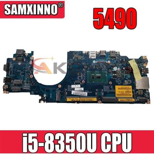 For Dell Latitude 5490 LA-F401P Laptop Motherboard System Board Intel i5-8350U P7RFR 0P7RFR CN-0P7RFR 100% fully tested
