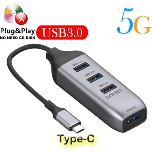 Type C Hub Multi-function USB C to USB3.0 interface Laptop Docking Stations 4 in 1 Splitter Port for Notebook laptops Air Mi Pro