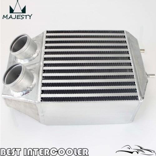 TWIN 2 rows SUPER CAPACITY SIDE MOUNT INTERCOOLER for RENAULT 5 GT TURBO 85-91