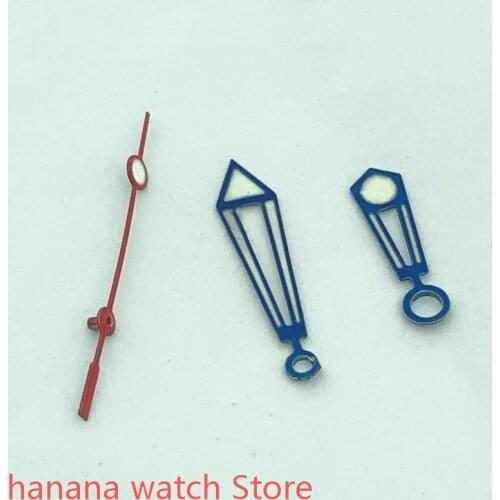Red second hand, blue hand, luminous hand, suitable for NH35 NH36 movement