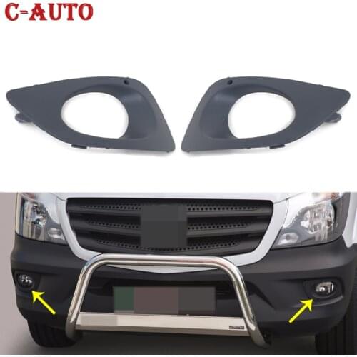 Left Right Car Front Bumper Fog Lamp Foglight Cover With Hole For Mercedes Sprinter W906 9068850253 9068850353 car-styling