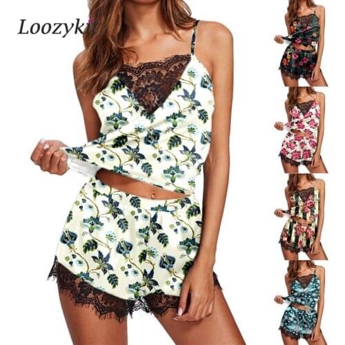 Женские пижамы с шортами LOOZYKIT China At AliExpress