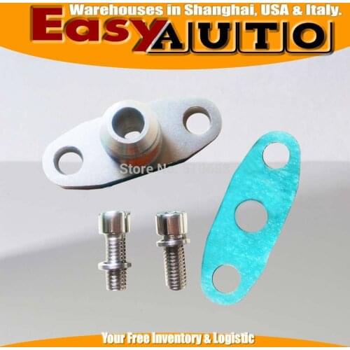 Oil Turbo Flange 10AN GT40 GT42 GT55 GT47 GT45 T3 / T4 T3 T4