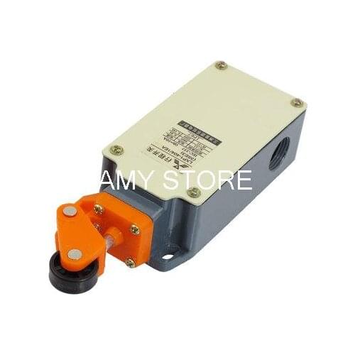 Metal Case Momentary Side Roller Lever Limit Switch 2NO 2NC DPDT LXP1-404/1EA