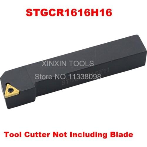 STGCR1616H16/ STGCL1616H16 Metal Lathe Cutting Tools Lathe CNC Machine Turning Tools External Turning Tool Holder S-Type STGCR