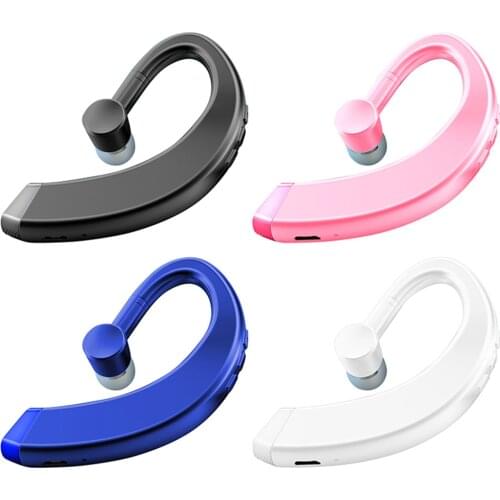 New Sports Dual-Action Ring Headphone 108 Bluetooth Headset Wireless Bluetooth Earpiece Ear-Hook Earphone with Mic