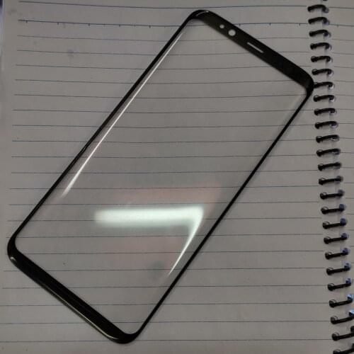 10PCS/lot Front Glass With OCA For Samsung Galaxy S8 G950 G955 S9 G960 G965 Plus Touch Screen Lens Cover LCD Outer Panel