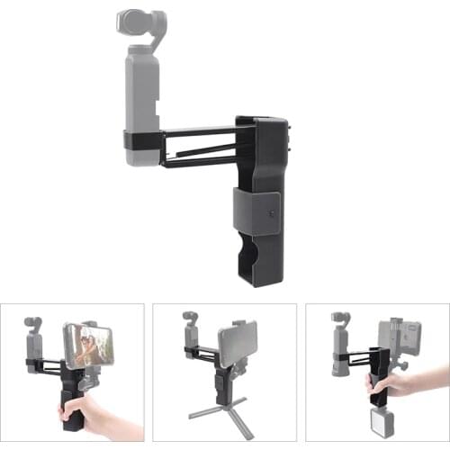 Foldable 4th Axis Damping System Handle Grip Stabilizer Storage Box w/ Lanyard for DJI OSMO Pocket / DJI Pocket 2 Gimbal Camera