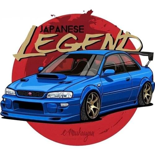 Impreza Funny Vinyl Sticker Car Bumper Decal Waterproof Car Styling Car Accessories for Subaru 13cm*11cm