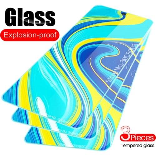 3pcs protective glass on redmi note 8 pro screen protector tempered glass redmi note 9s 9 s pro max 8t 7 7a 8a safty armor films